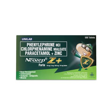 decongestant philippines|Neozep Z+ Forte .